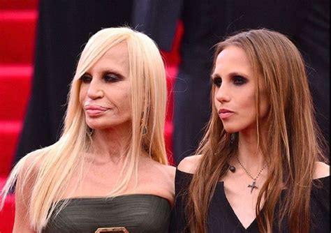 figlia donatella versace instagram|where is donatella versace now.